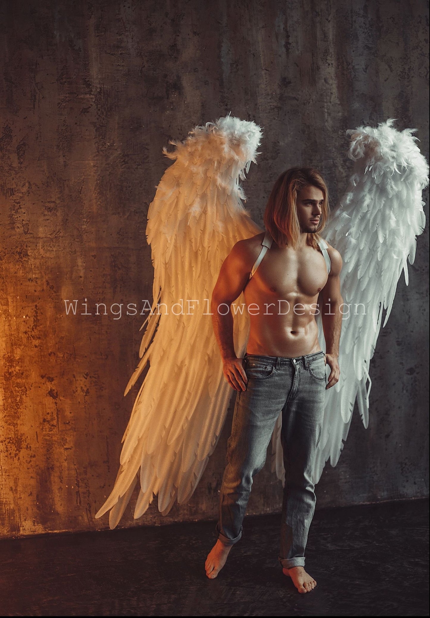 White angel wings, Lucifer wings, angel wings, wedding wings, giant sexy wings, wings cosplay, Christmas angel