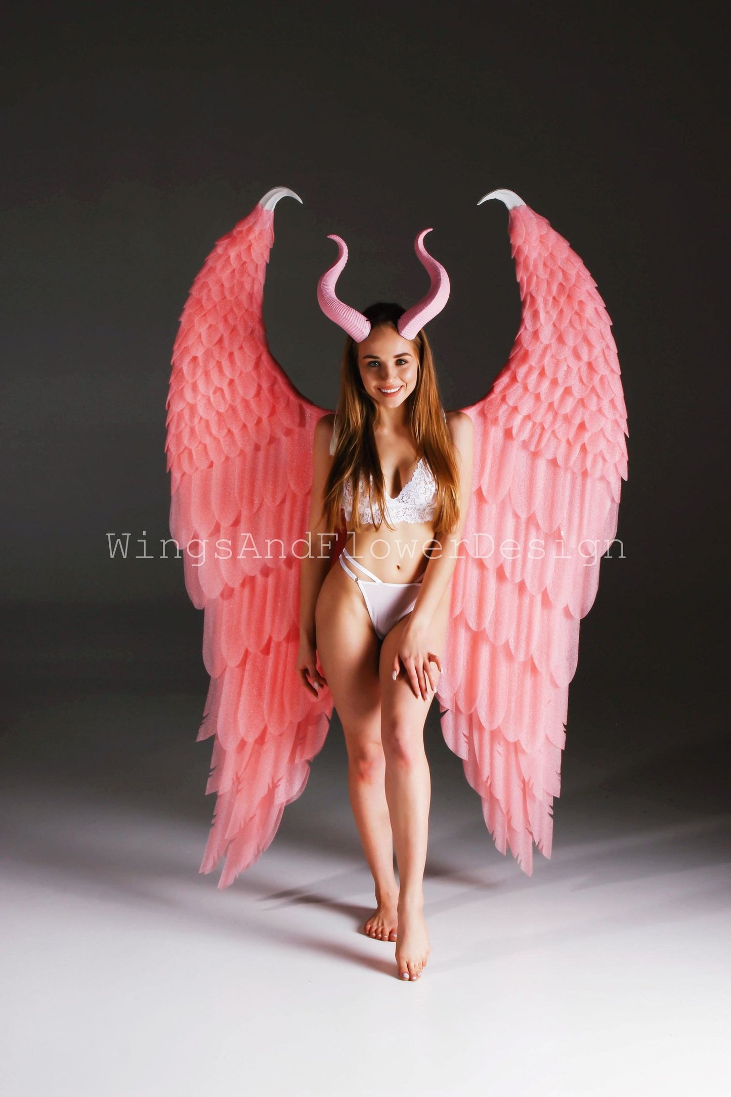 Pink angel wings carnival costume, Maleficent mings, wings photo prop, halloween costumes, christmas wings, Maleficent dress