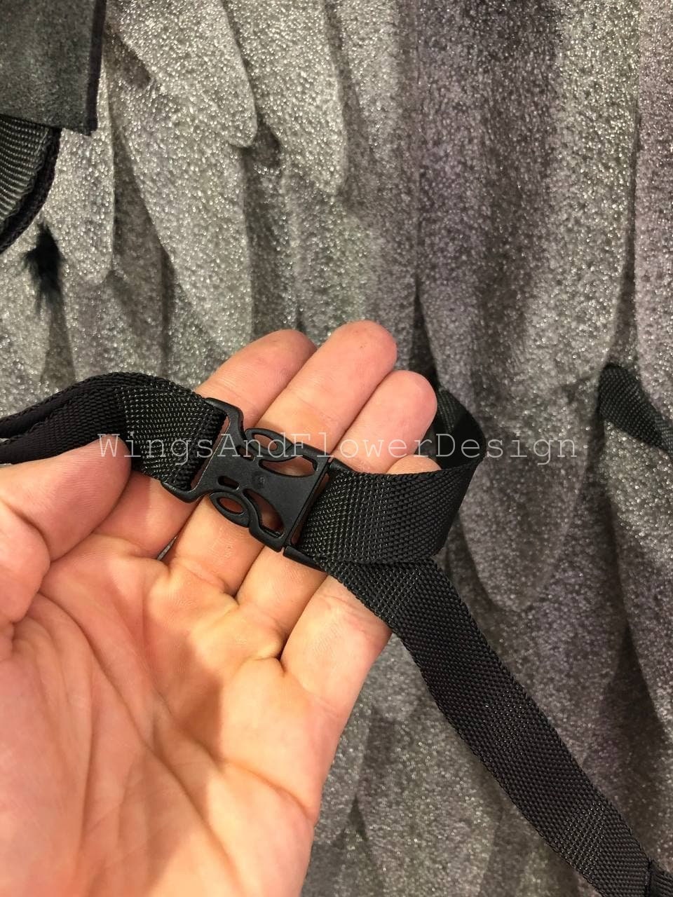 Dark gray angel wings, black angel wings, wedding wings, Victoria secret angel wings,wings cosplay, Christmas angel, Lucifer wings