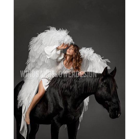 White angel wings, angel wings, wedding wings, Victoria secret angel wings, giant sexy wings, wings cosplay, Christmas angel, Lucifer wings