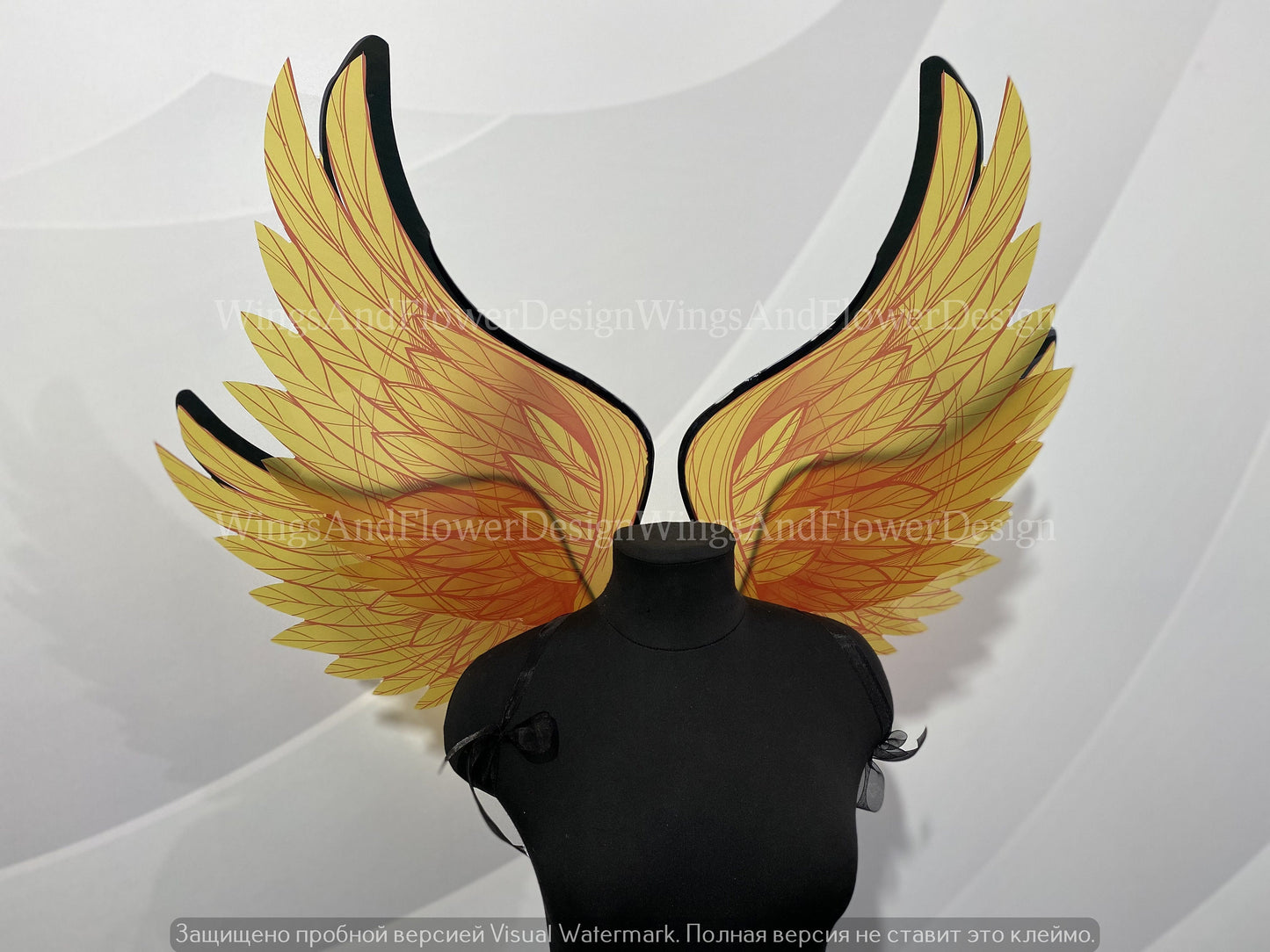 Yellow angel wings, butterfly fairy wings, costume wings, Fairy wings, Blue Swallowtail, Blue wings, fantasy halloween