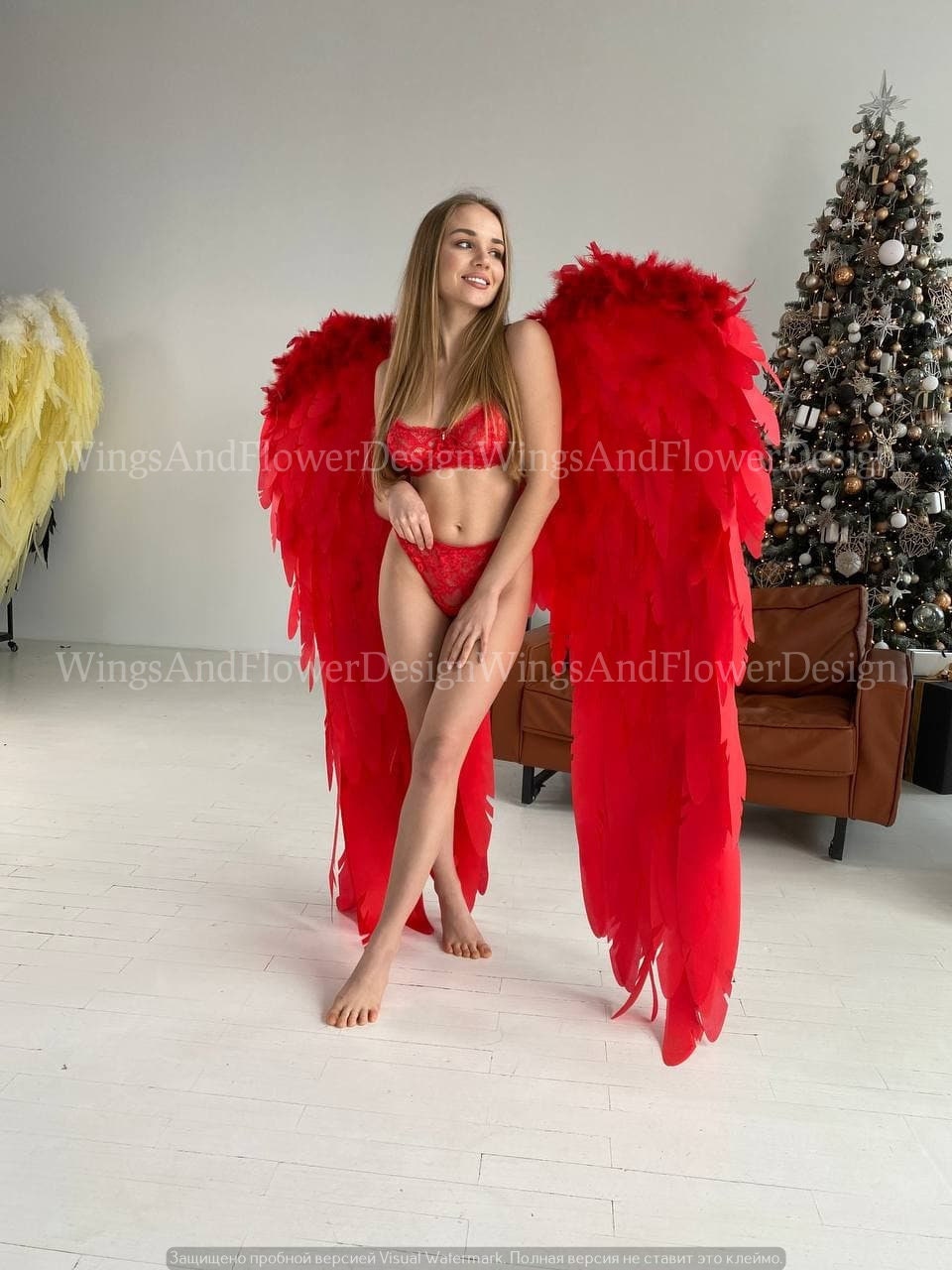 Red angel wings, angel wings, wedding wings, Victoria secret angel wings, giant sexy wings, wings cosplay, Christmas angel, Lucifer wings