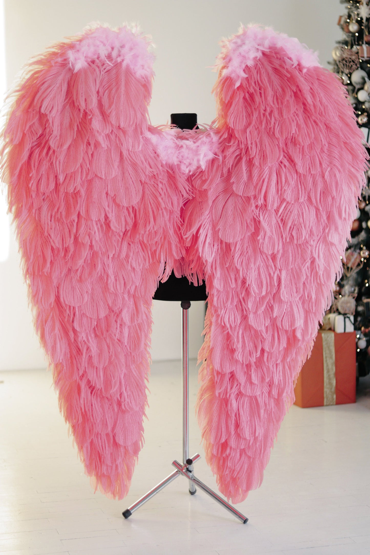 Pink angel wings, angel wings, wedding wings, Victoria secret angel wings, giant sexy wings, wings cosplay, Christmas angel, Lucifer wings