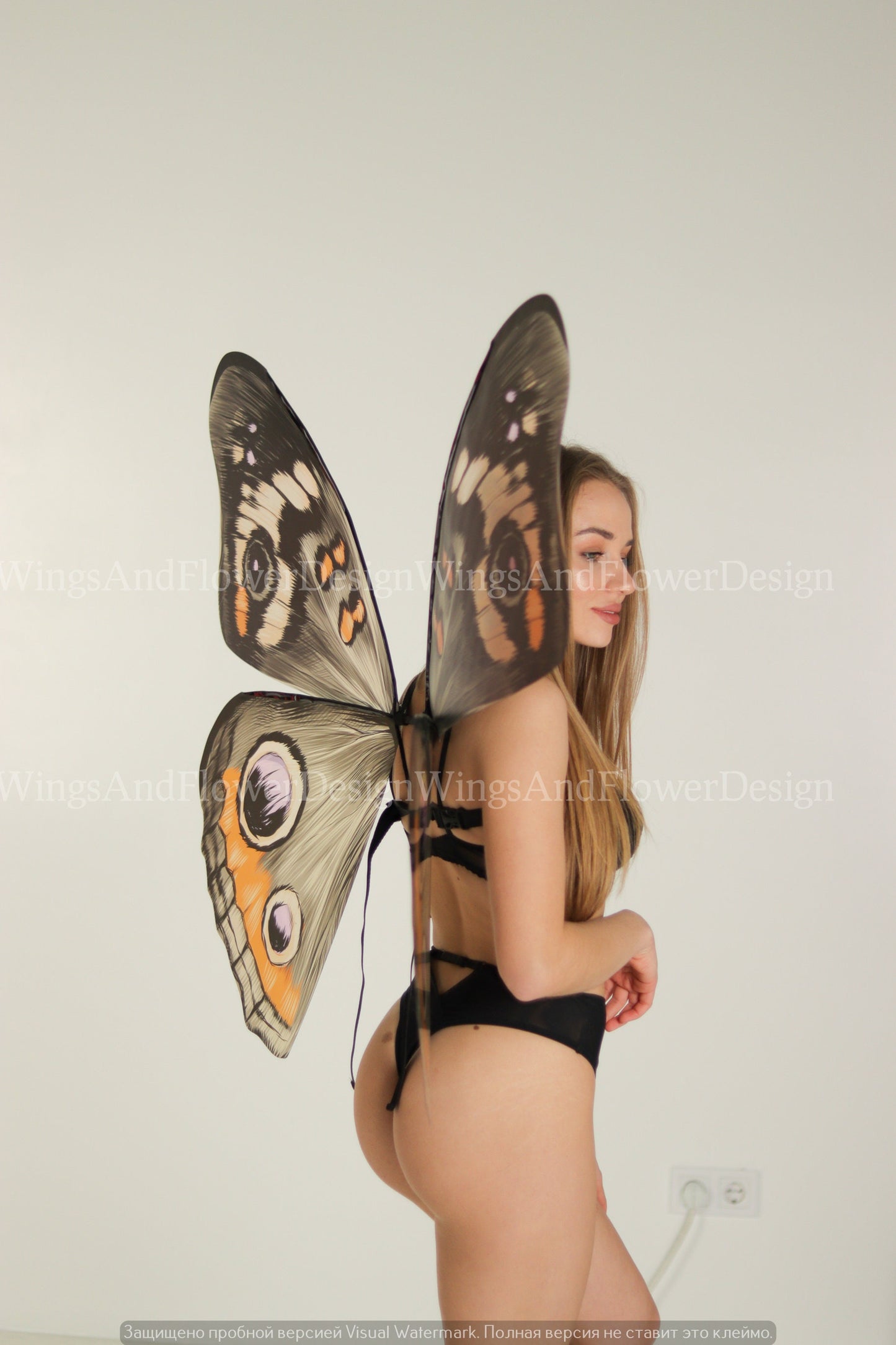 Black gray Swallowtail butterfly wings, butterfly fairy wings, costume wings, Fairy wings, Pink Swallowtail, Halloween, Royal Swallowtail