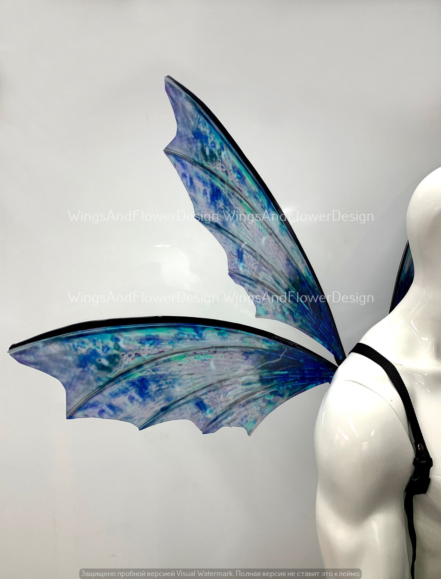 Blue butterfly wings, elf wings, fairy wings, wings Photo Prop, wedding wings, butterfly fairy wings, fantasy halloween, magical fairy