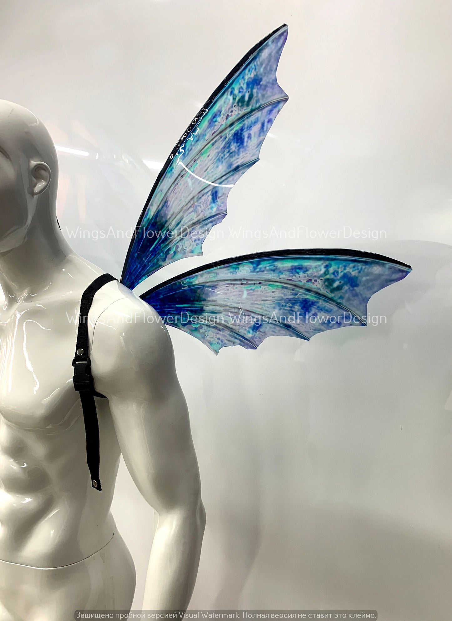 Blue butterfly wings, elf wings, fairy wings, wings Photo Prop, wedding wings, butterfly fairy wings, fantasy halloween, magical fairy