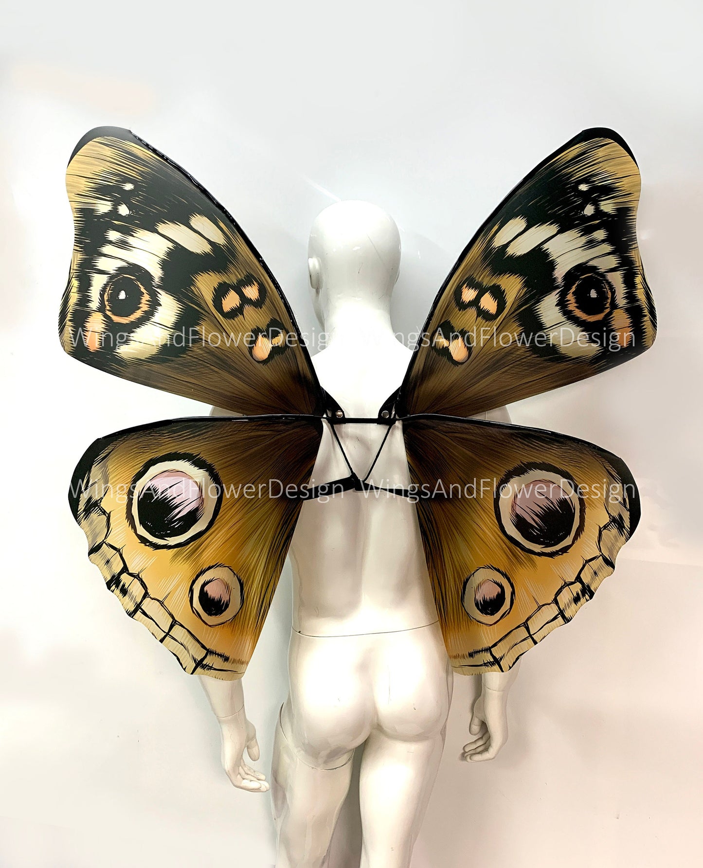Brown Swallowtail butterfly wings, butterfly fairy wings Fairy wings, Brown Swallowtail, fantasy Halloween, Adult Fairy Wings, monarch wings