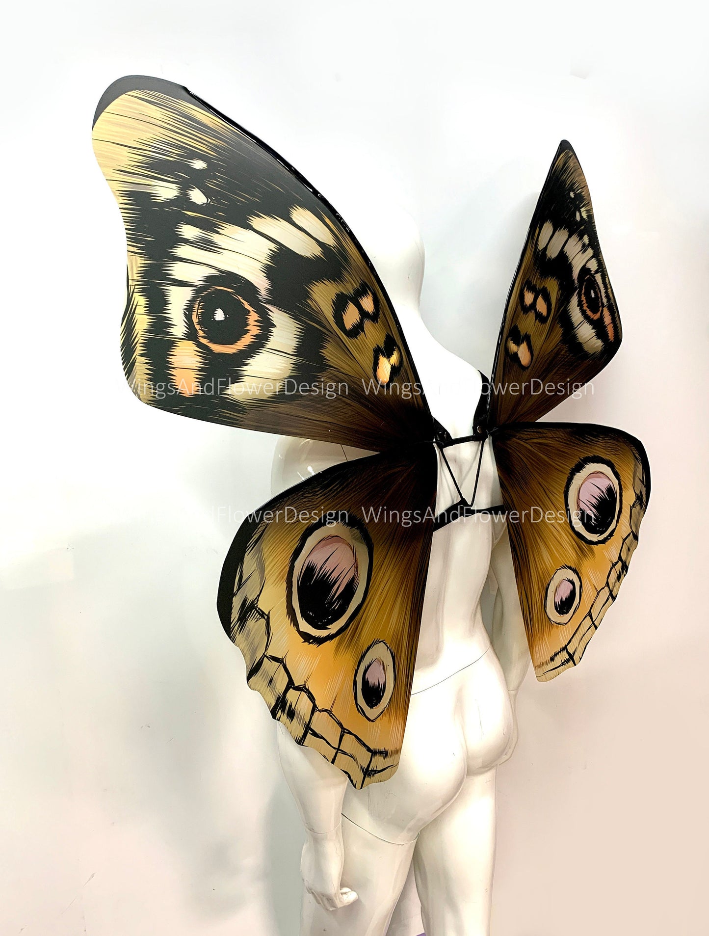 Brown Swallowtail butterfly wings, butterfly fairy wings Fairy wings, Brown Swallowtail, fantasy Halloween, Adult Fairy Wings, monarch wings