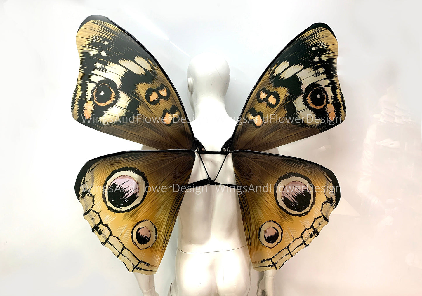 Brown Swallowtail butterfly wings, butterfly fairy wings Fairy wings, Brown Swallowtail, fantasy Halloween, Adult Fairy Wings, monarch wings
