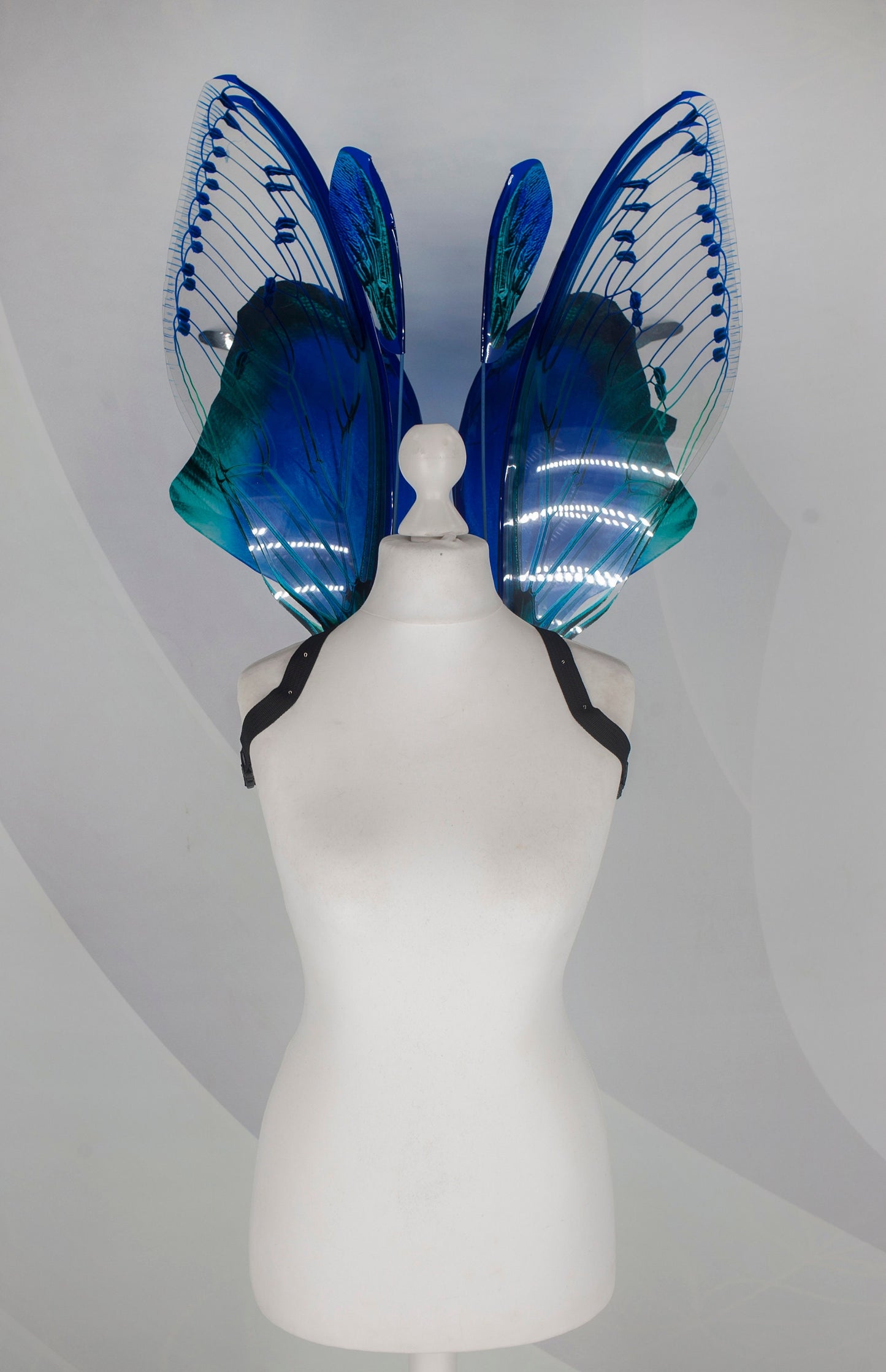 Butterfly green turquoise blue wings, forest fairy wings, wings Photo Prop, wedding wings, butterfly magical fairy wings, fantasy halloween