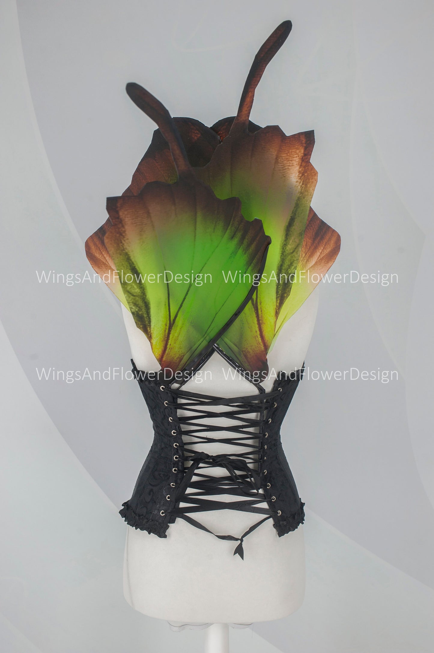 Butterfly green wings, forest fairy wings, fairy wings, wings Photo Prop, wedding wings, butterfly magical fairy wings, fantasy halloween