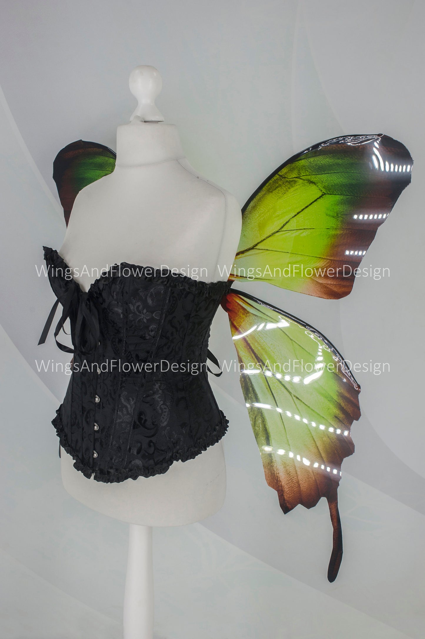 Butterfly green wings, forest fairy wings, fairy wings, wings Photo Prop, wedding wings, butterfly magical fairy wings, fantasy halloween