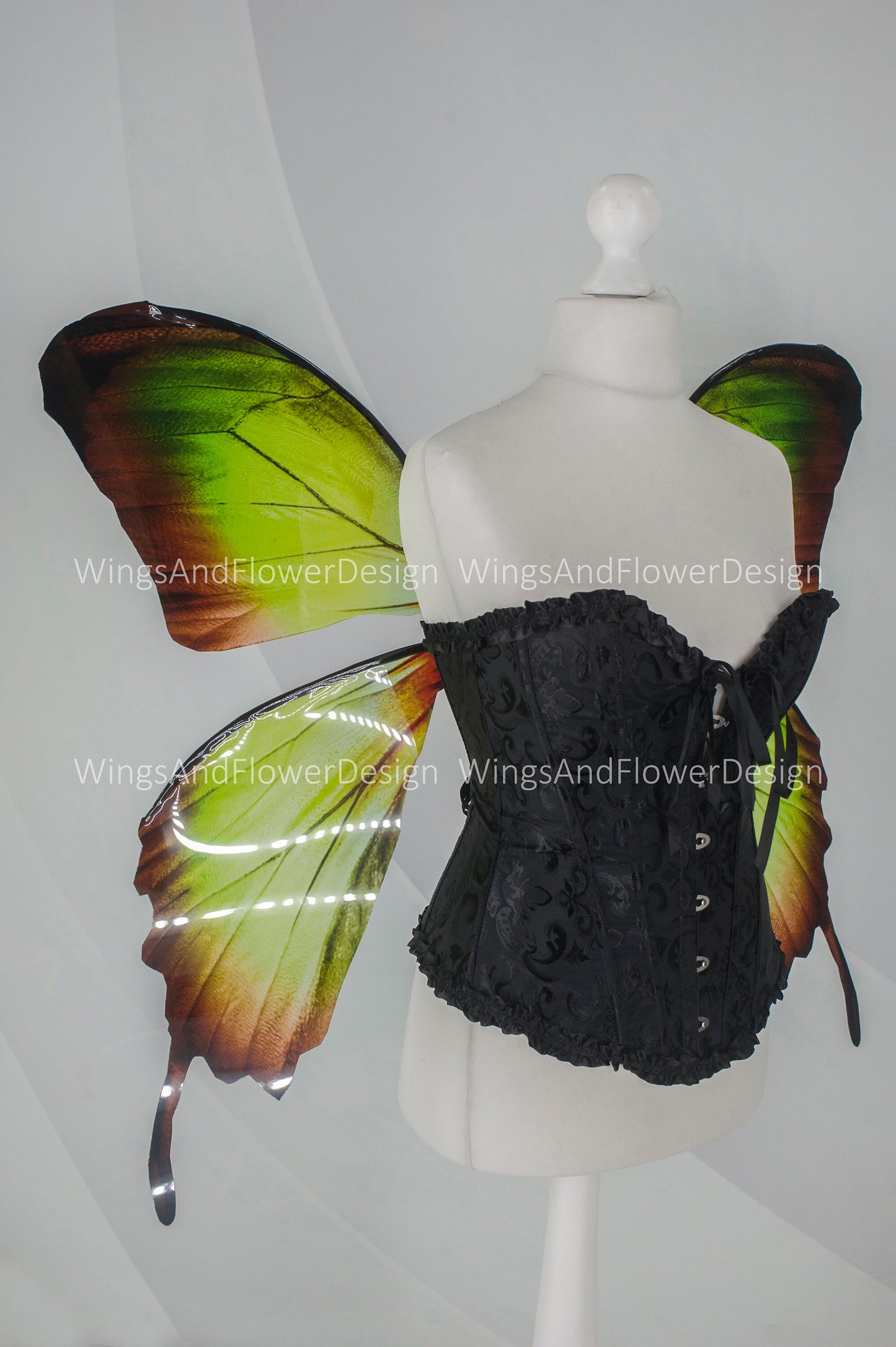 Butterfly green wings, forest fairy wings, fairy wings, wings Photo Prop, wedding wings, butterfly magical fairy wings, fantasy halloween