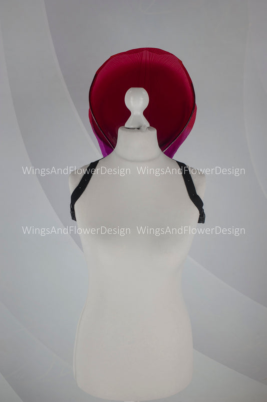 Red flowers fairy butterfly Unique Design wings, costume flowers wings For Party Or Photoshoot, Fairy wings, red wings, fantasy halloween