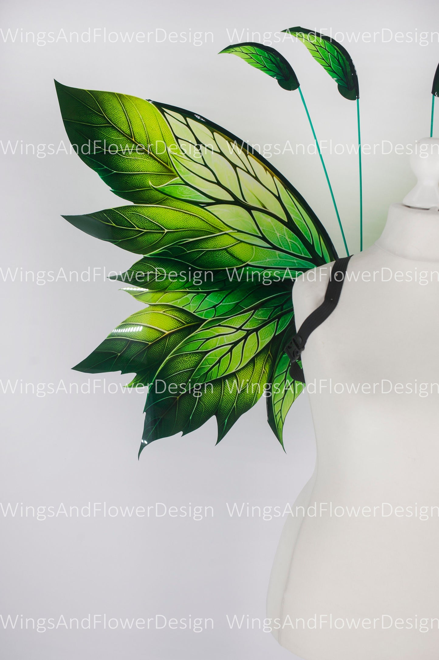Butterfly green forest fairy leaves wings, fairy wings, wings Photo Prop, wedding wings, butterfly magical fairy wings, fantasy halloween