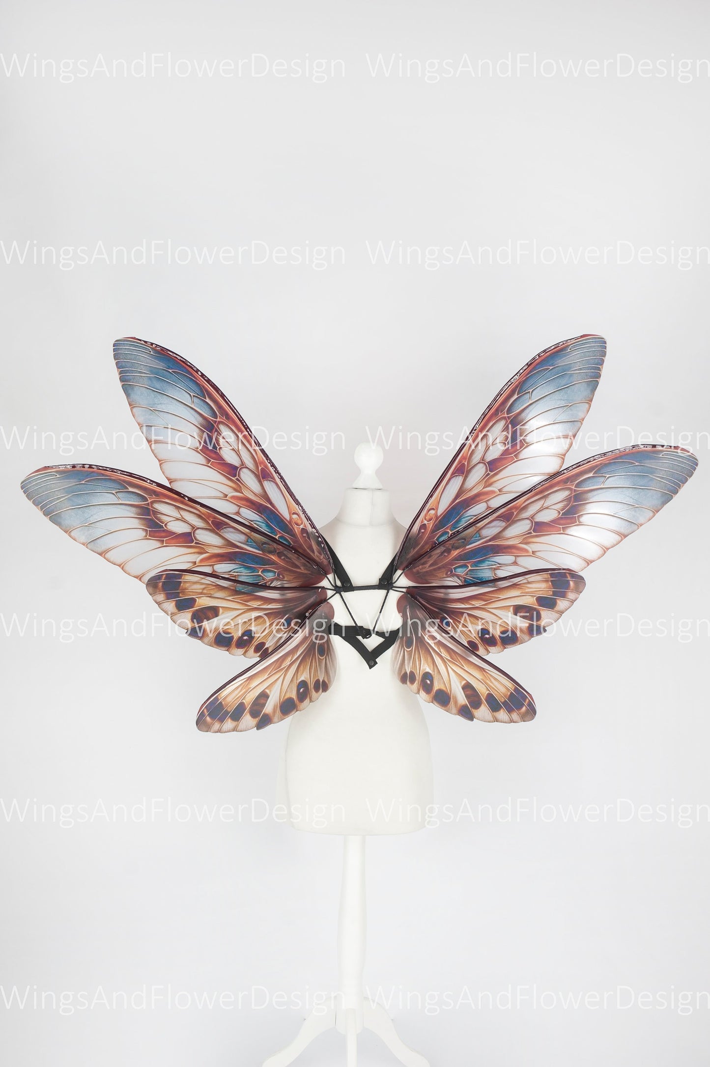 Butterfly brown gray forest fairy leaves wings, wings Photo Prop, wedding wings, butterfly magical fairy wings, fantasy halloween