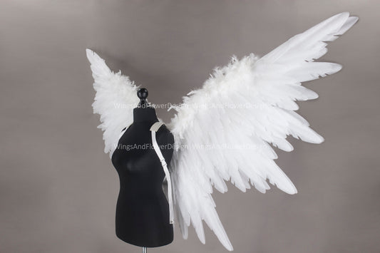 White sailor moon cosplay wings, Lucifer wings, angel wings, wedding wings, giant sexy wings, wings cosplay, Christmas angel