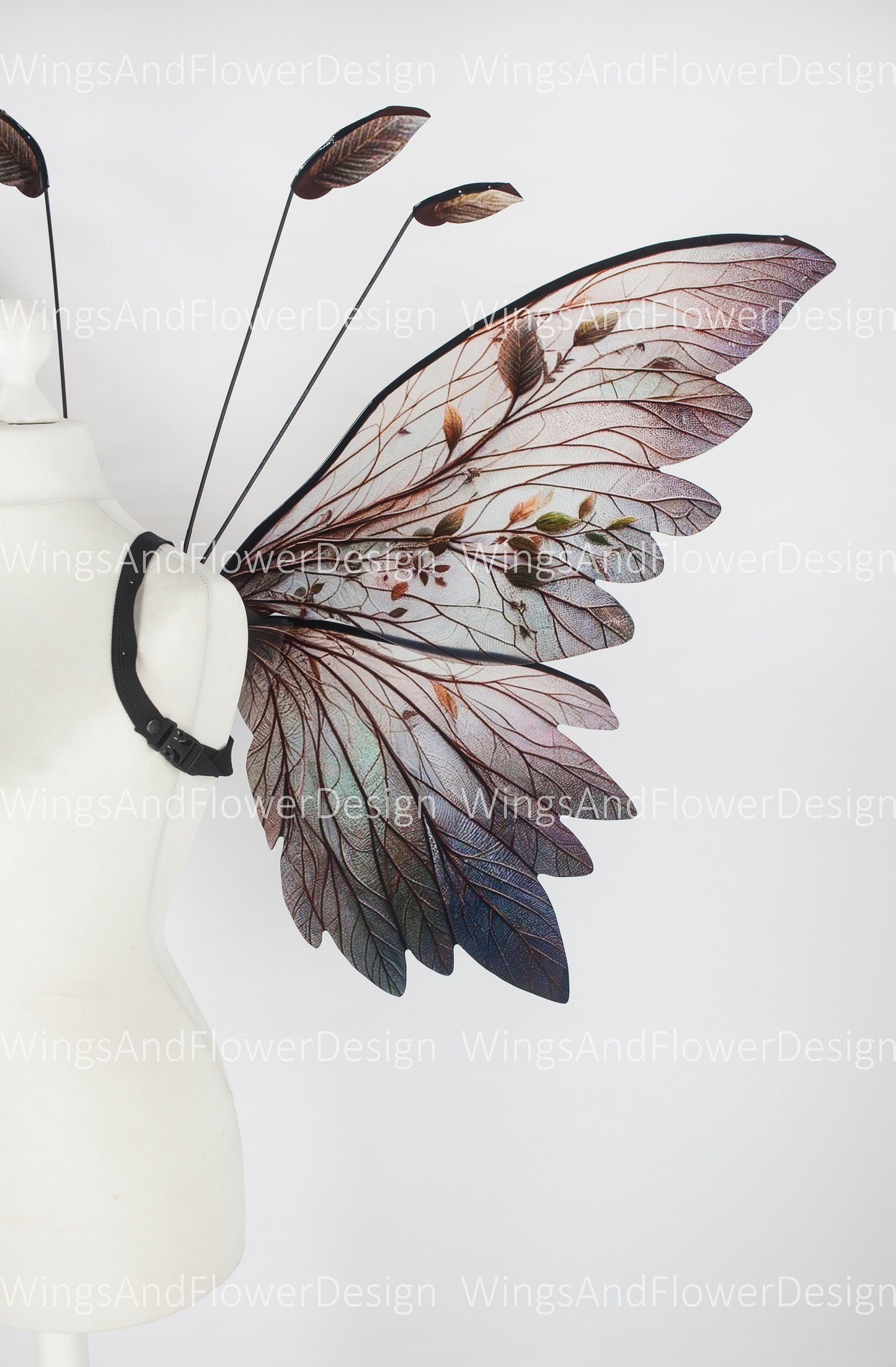 Butterfly brown forest fairy leaves wings, wings Photo Prop, wedding wings, butterfly magical fairy wings, fantasy halloween