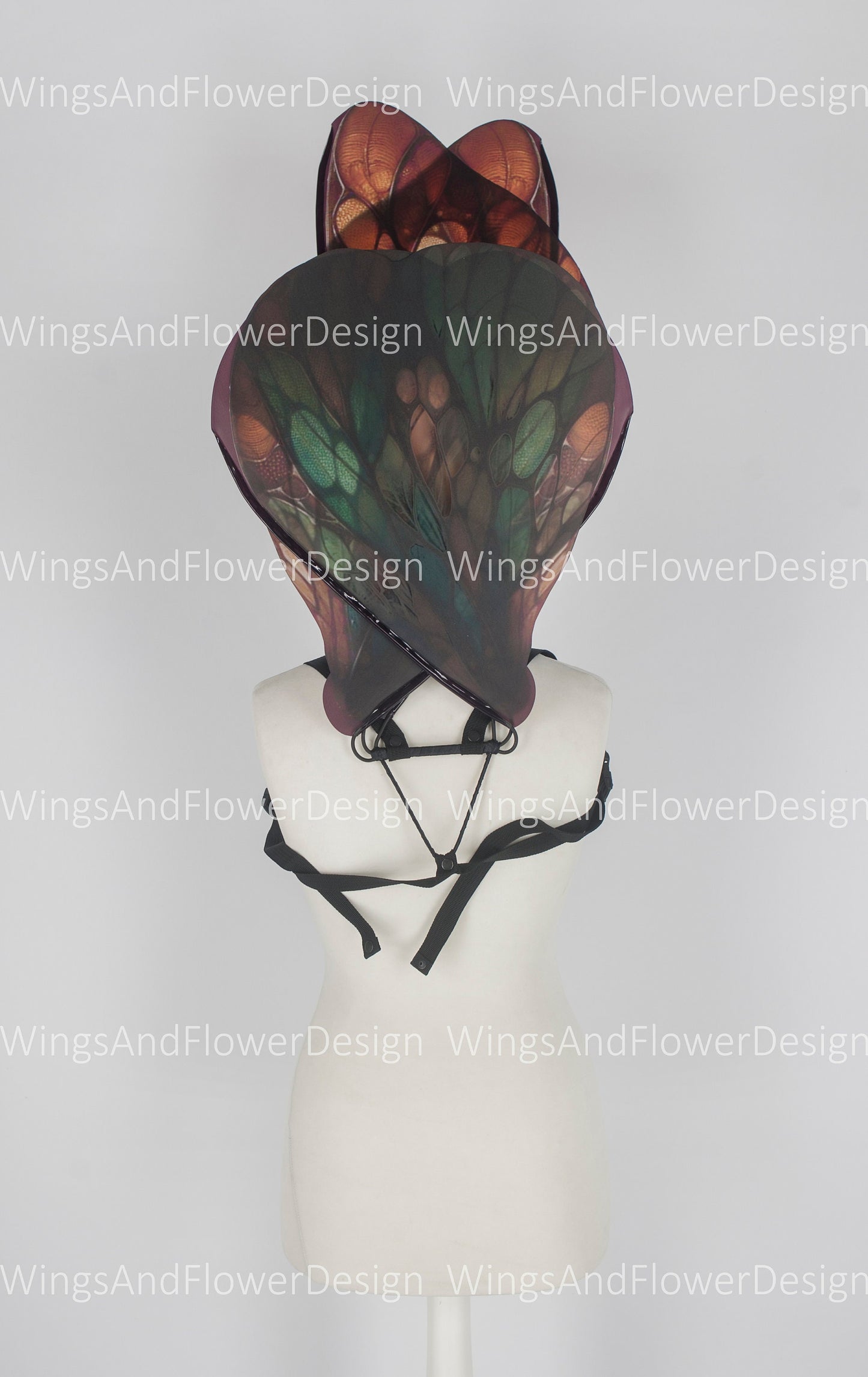 Butterfly brown green fairy leaves forest wings, wings Photo Prop, wedding wings, butterfly magical fairy wings, fantasy halloween