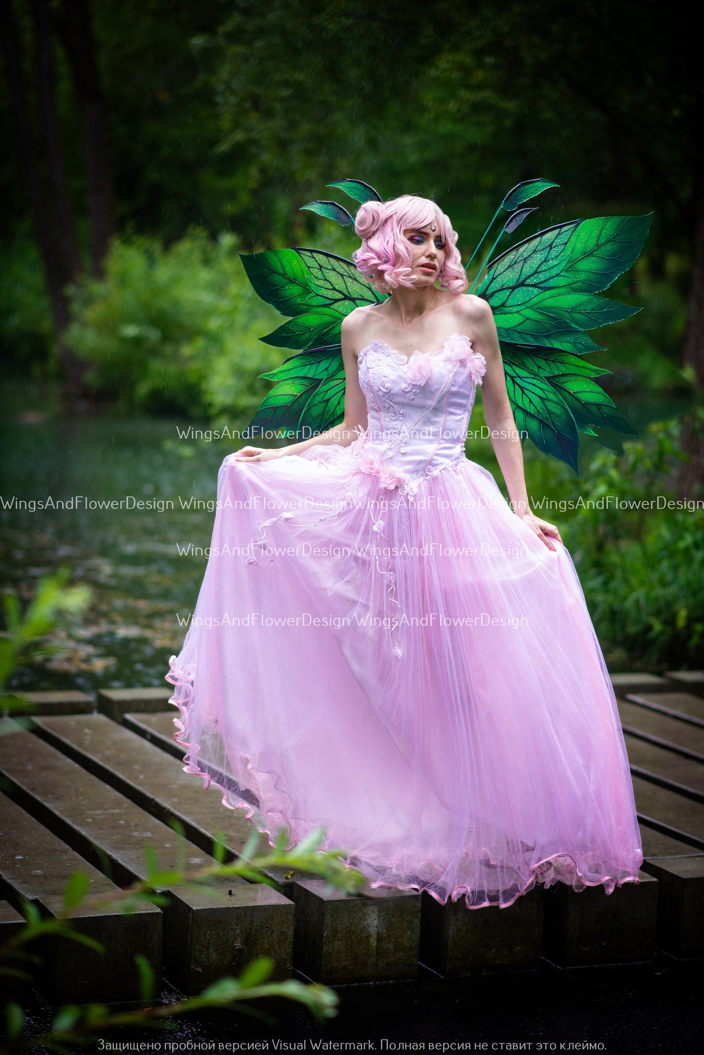 Butterfly green forest fairy leaves wings, wings Photo Prop, wedding wings, butterfly magical fairy wings, fantasy halloween