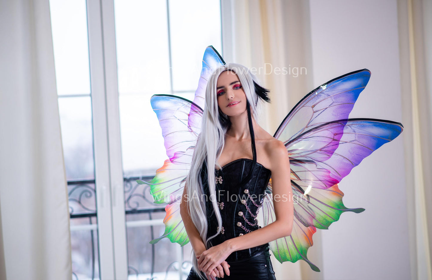 Purple butterfly wings, blue butterfly fairy wings, costume wings, blue fairy wings, Pink Swallowtail, Halloween