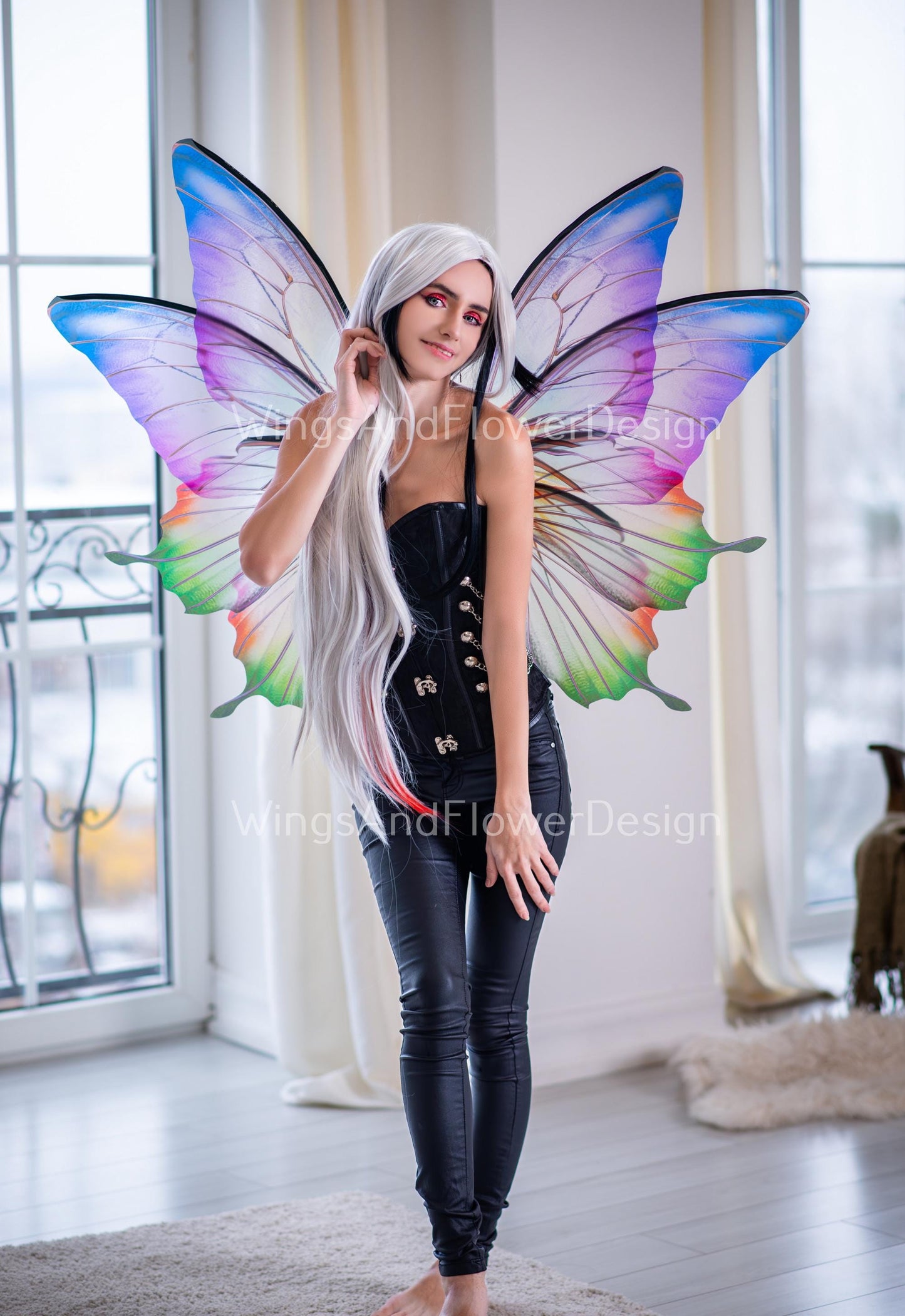 Purple butterfly wings, blue butterfly fairy wings, costume wings, blue fairy wings, Pink Swallowtail, Halloween
