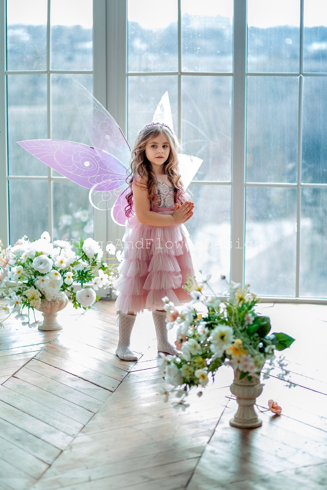 Pink fairy wings, butterfly wings, elf wings, wings Photo Prop, butterfly fairy wings, fantasy halloween, fantasy, magical fairy