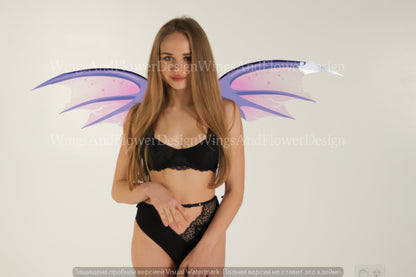 Purple dragon wings Small dragon wings Dragon wings Halloween Cosplay wings Devil wings Photo props Festival adult wear