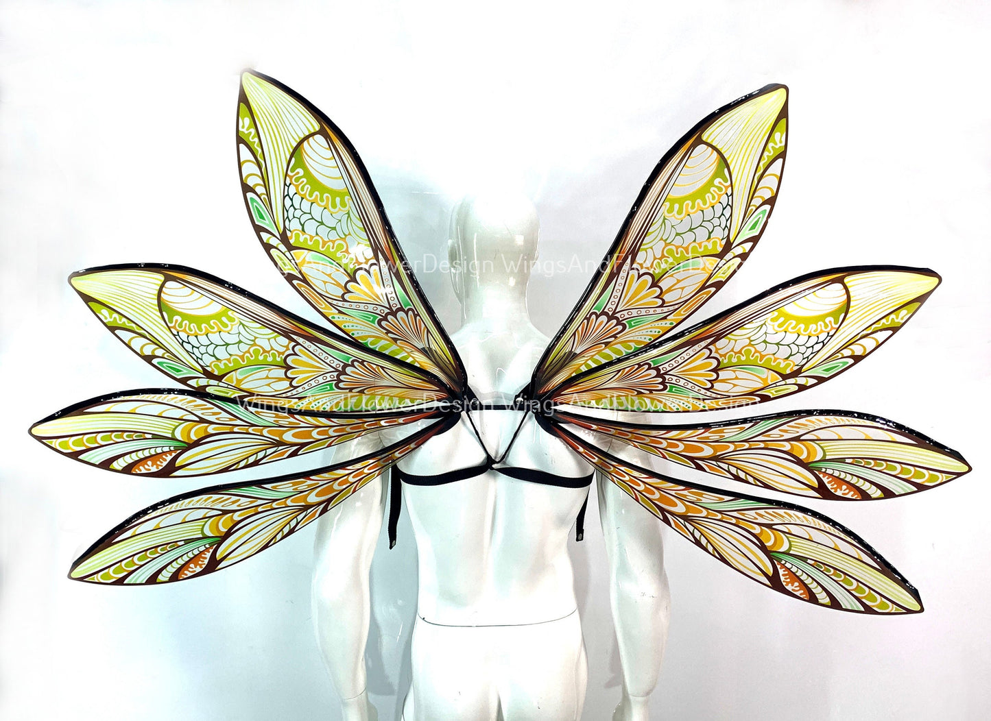 Multicolored wings, cicada wings, elf wings,  wings Photo Prop, wedding wings, butterfly fairy wings, fantasy halloween, magical fairy