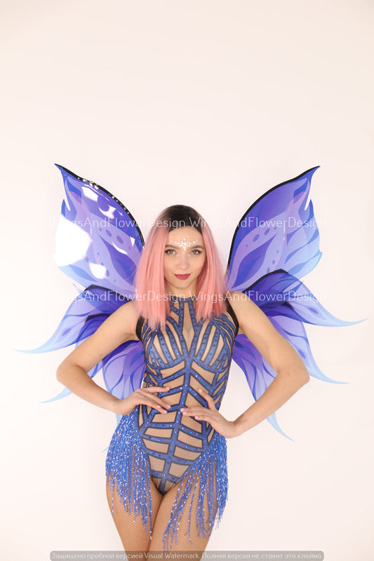 Purple butterfly wings, butterfly fairy wings, costume wings, Fairy wings, Pink Swallowtail, halloween