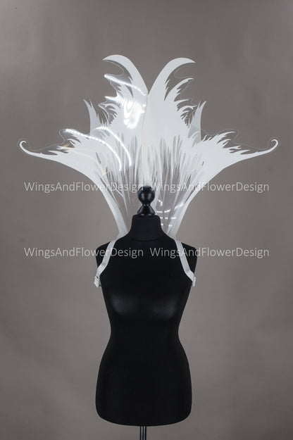 White Swallowtail butterfly wings, white butterfly fairy wings, costume wings, Fairy wings, white Swallowtail, halloween