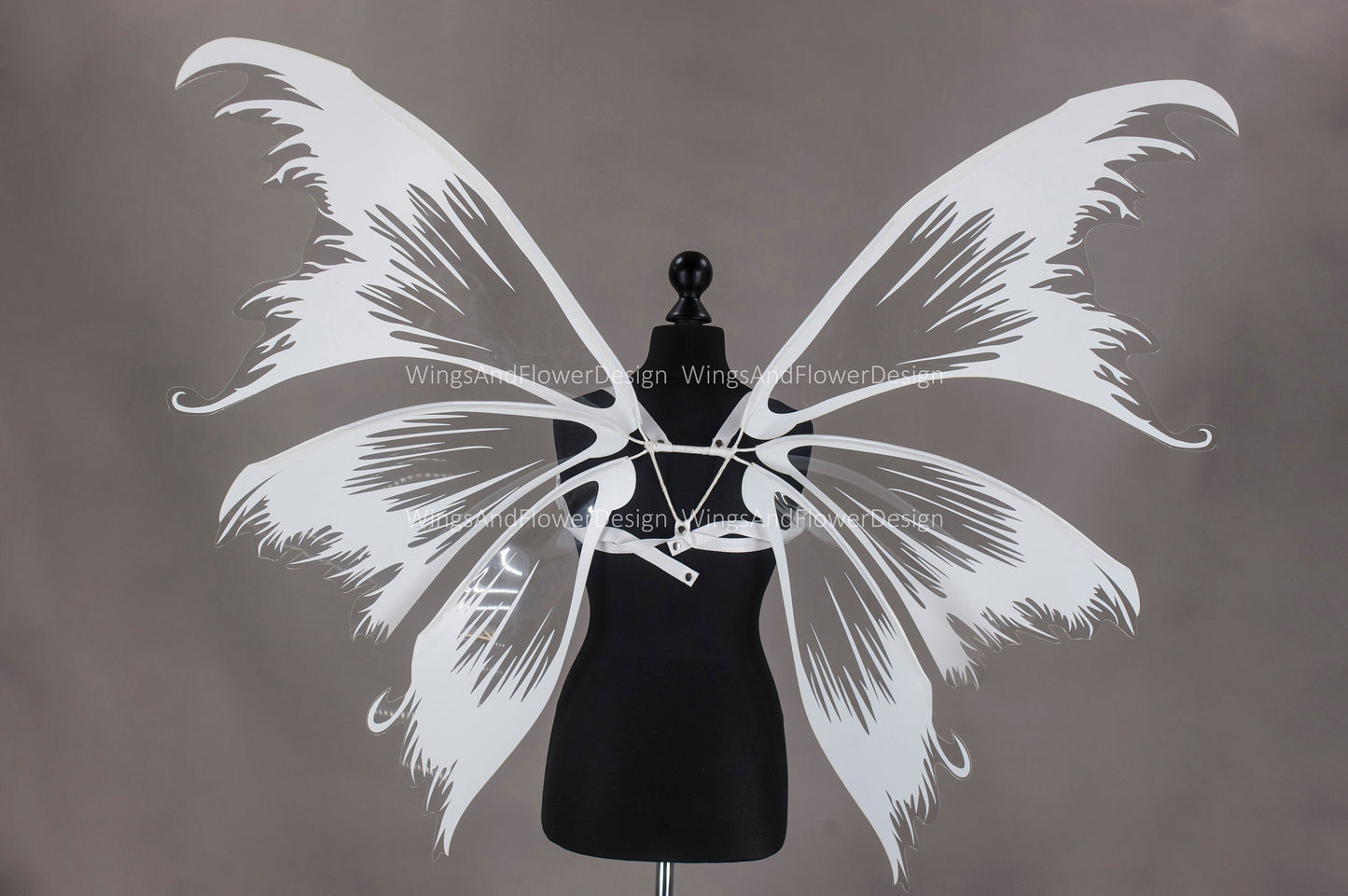 White Swallowtail butterfly wings, white butterfly fairy wings, costume wings, Fairy wings, white Swallowtail, halloween