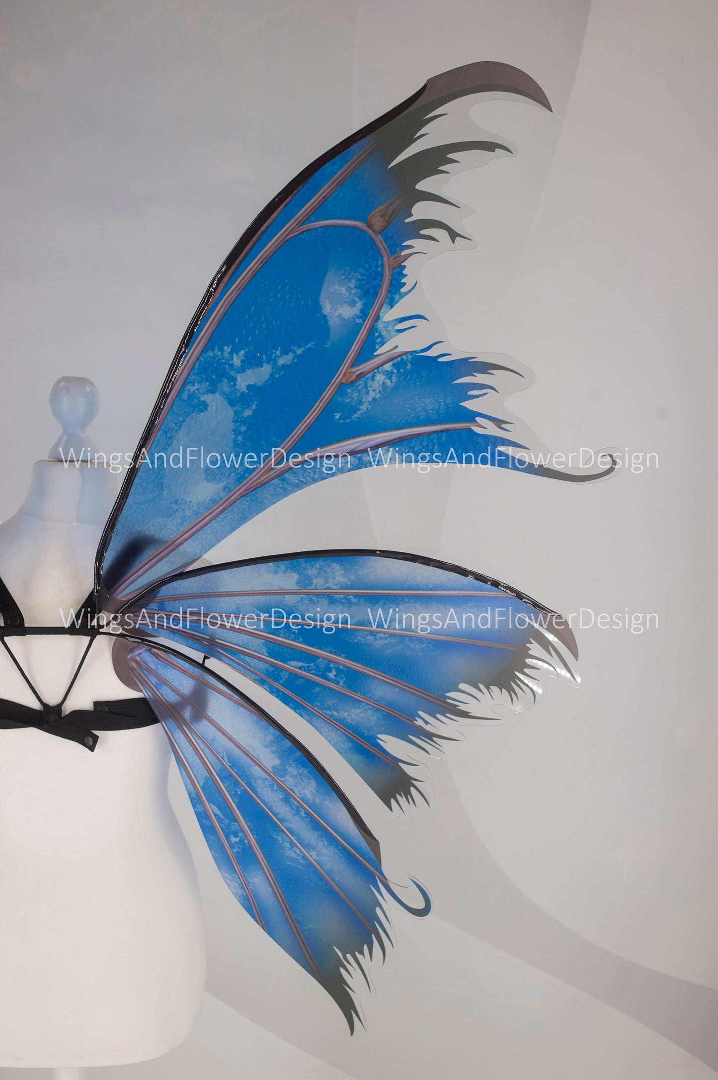 Blue Swallowtail butterfly wings, butterfly fairy wings, costume wings, Fairy wings, blue swallowtail, halloween