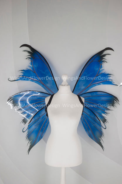 Blue Swallowtail butterfly wings, butterfly fairy wings, costume wings, Fairy wings, blue swallowtail, halloween