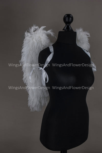 Valentine's day cupid Angel wings, white kids angel wings, kids angel wings, wings cosplay, Cupid Valentine's Photo prop, kids wings
