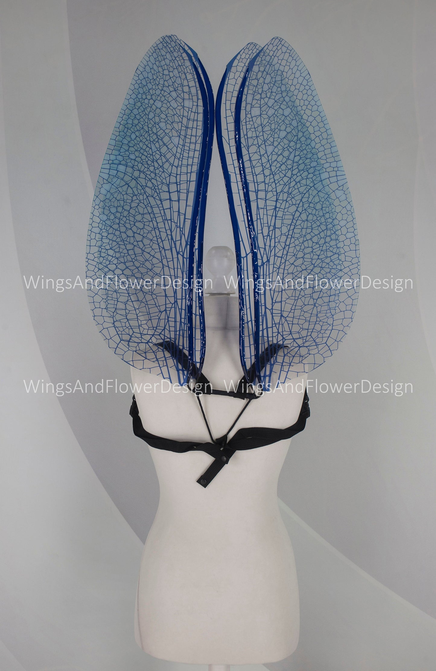 Blue purple violet violaceous dragonfly butterfly elf wings,fairy wings Photo Prop, green butterfly wings, fantasy halloween magical fairy,