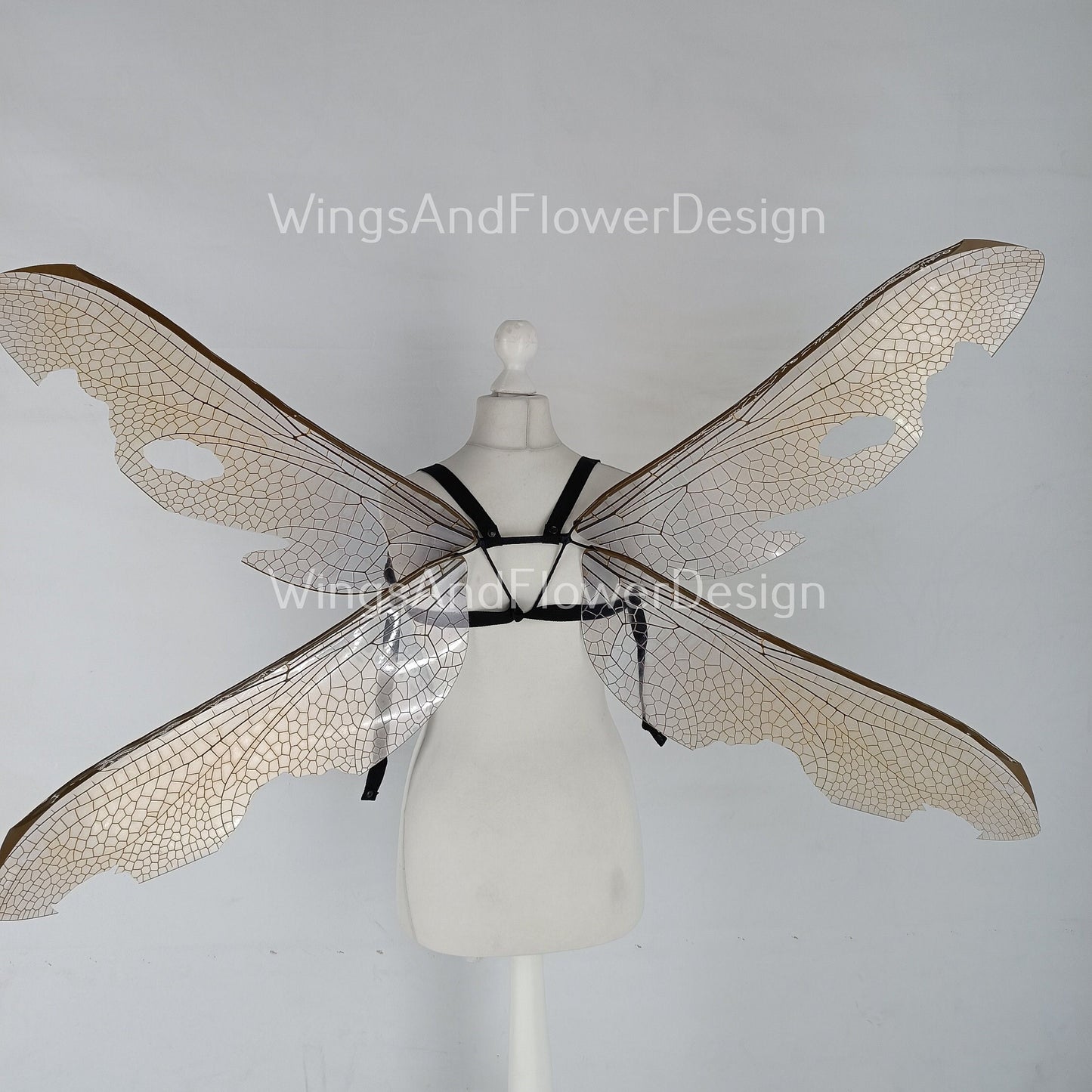 Dragonfly tattered torn butterfly brown wings, elf wings, fairy wings, wings Photo Prop, butterfly wings, fantasy halloween, magical fairy,