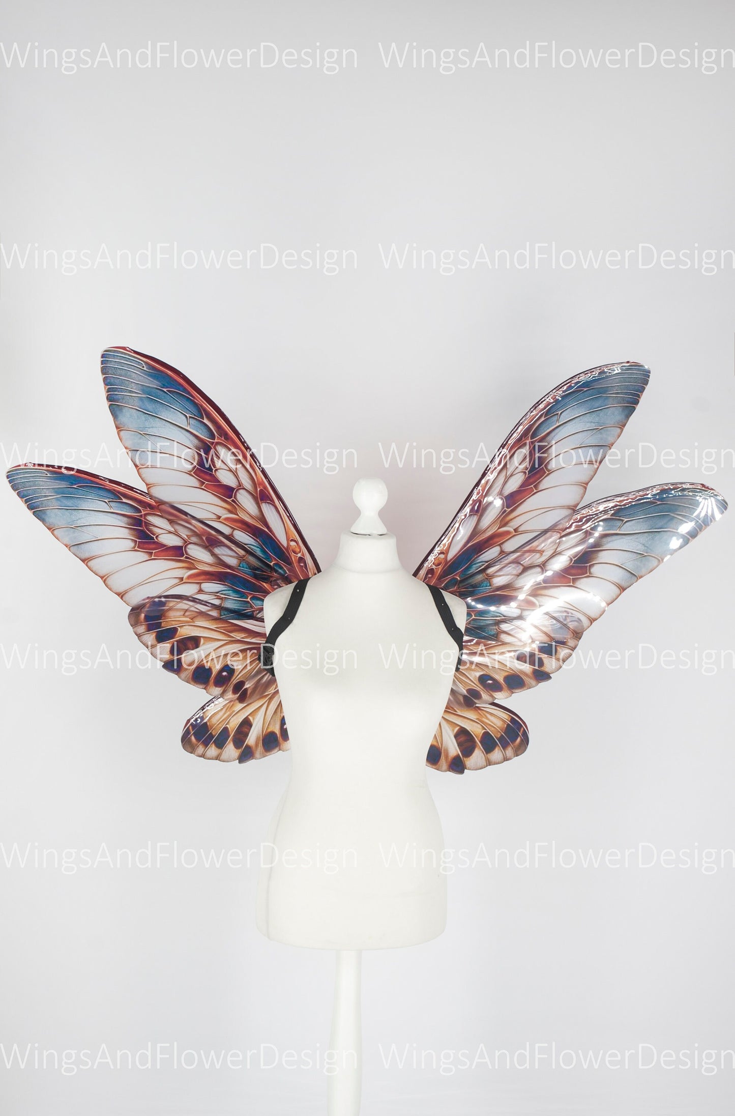 Butterfly brown gray forest fairy leaves wings, wings Photo Prop, wedding wings, butterfly magical fairy wings, fantasy halloween