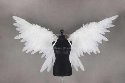 White sailor moon cosplay wings,  Lucifer wings, angel wings, wedding wings, giant sexy wings, wings cosplay, Christmas angel