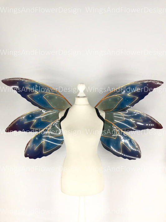 Butterfly fantastic magical elf fairy wings, wings Photo Prop, wedding wings, fantasy halloween, fantasy, magical fairy